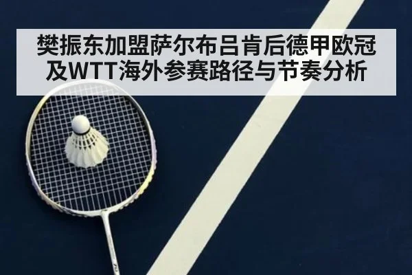 樊振东加盟萨尔布吕肯后德甲欧冠及WTT海外参赛路径与节奏分析